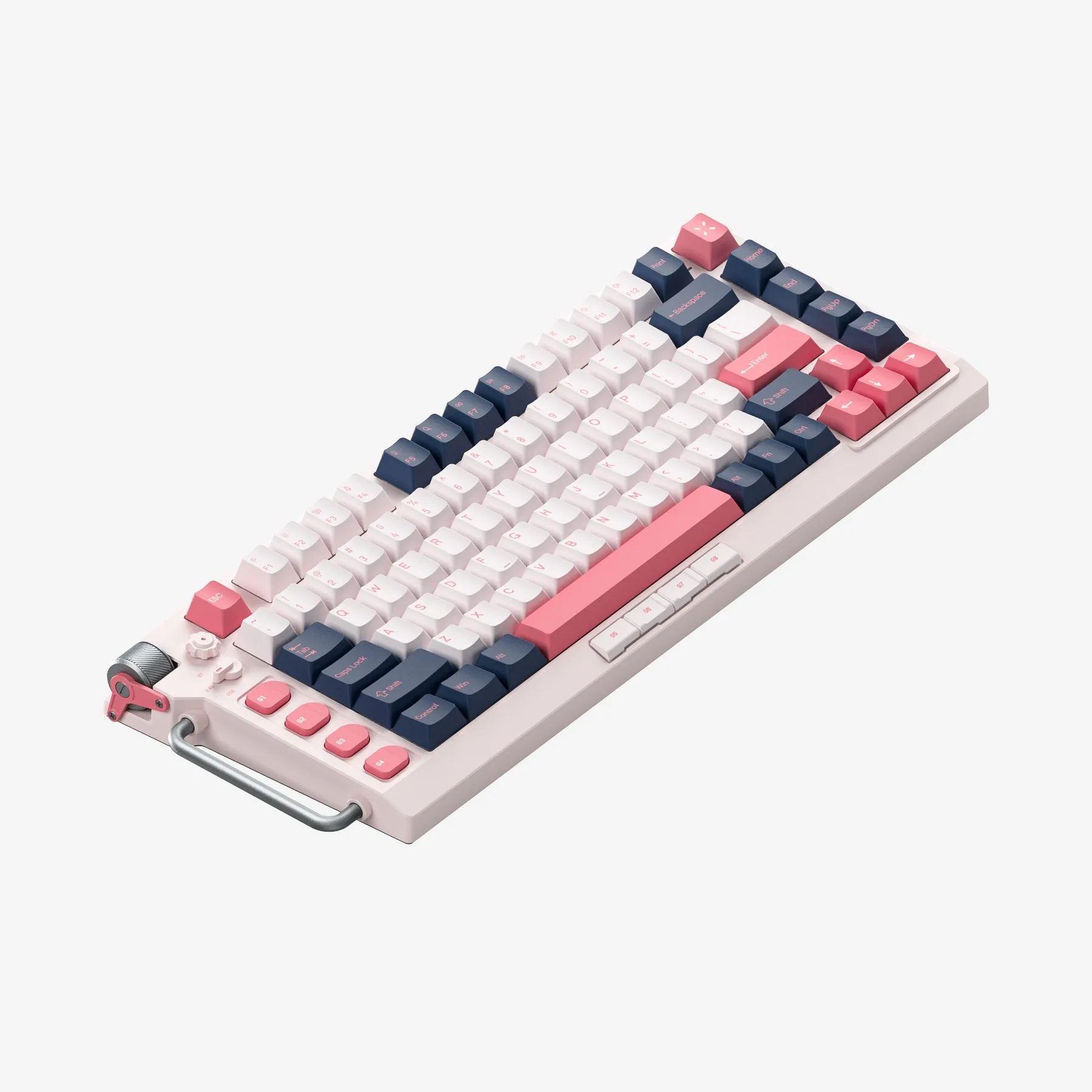 2025 hot sale  Field75 Wireless Mechanical Keyboard Metal Roller Three Mode Hot Swap Gaming Keyboard ynamic Rgb Gamer