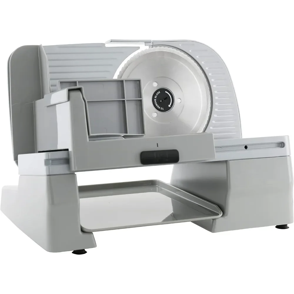 Chef’sChoice 615A Electric Meat Slicer For Home Use With Precision Thickness Control, Tilted Food Carriage