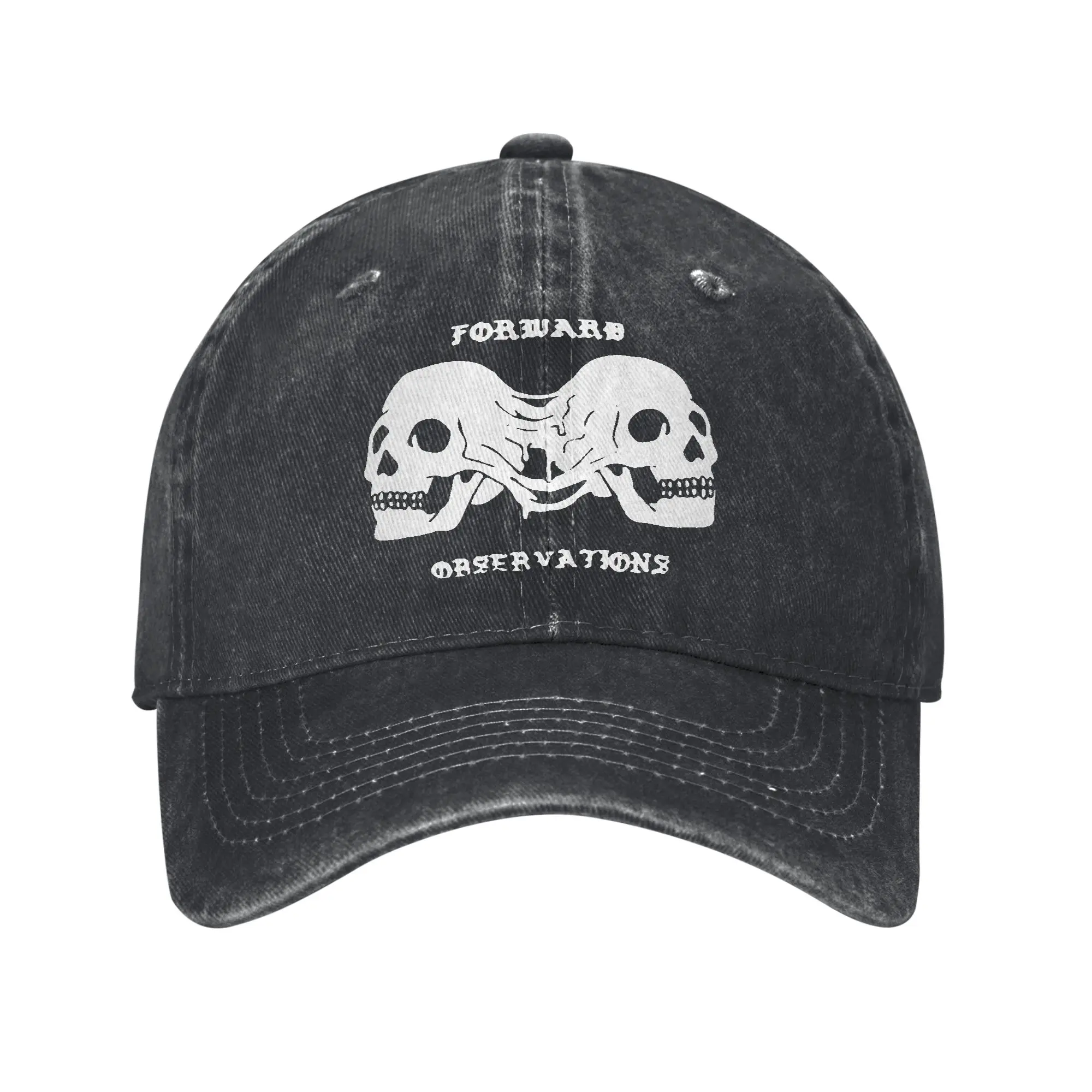 Best Forward Observations Group Baseball Caps Vintage Distressed Denim  Snapback Cap Unisex Outdoor Workouts Adjustable Fit Hat