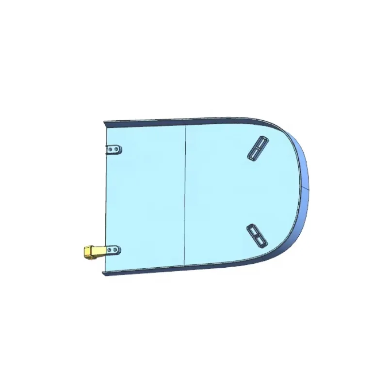 Replacement parts for plastic back cover of household smart toilet
