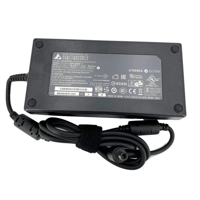 

DELTA 19.5V 11.8A 230W AC Adapter Charger For Msi P170M, WT72-6QME332SR42BW