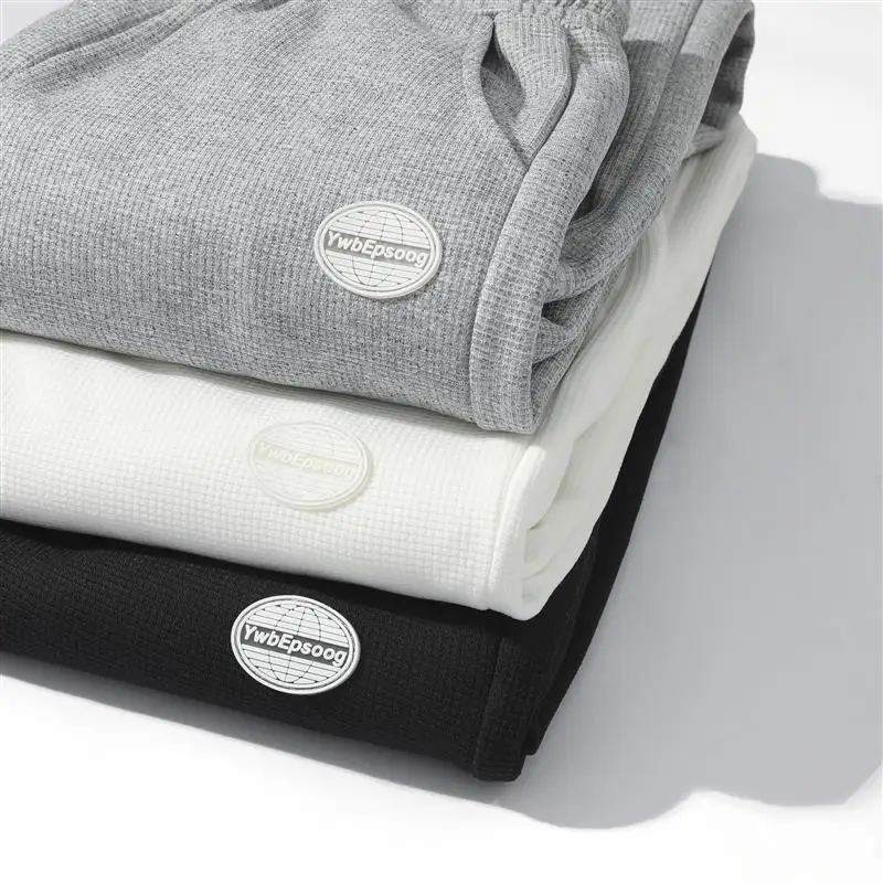 

Men's Summer Thin Large Size Loose Sports Sweatpants Korean Sle Casual Faionable All-Match Low Waist Loose Fit