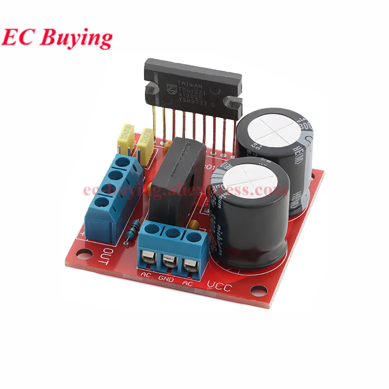 TDA1521 Audio Power Amplifier Board Module Dual Channel 2*15W With Rectifier Filter Circuit DIY Super LM187 LM1876 TDA7265