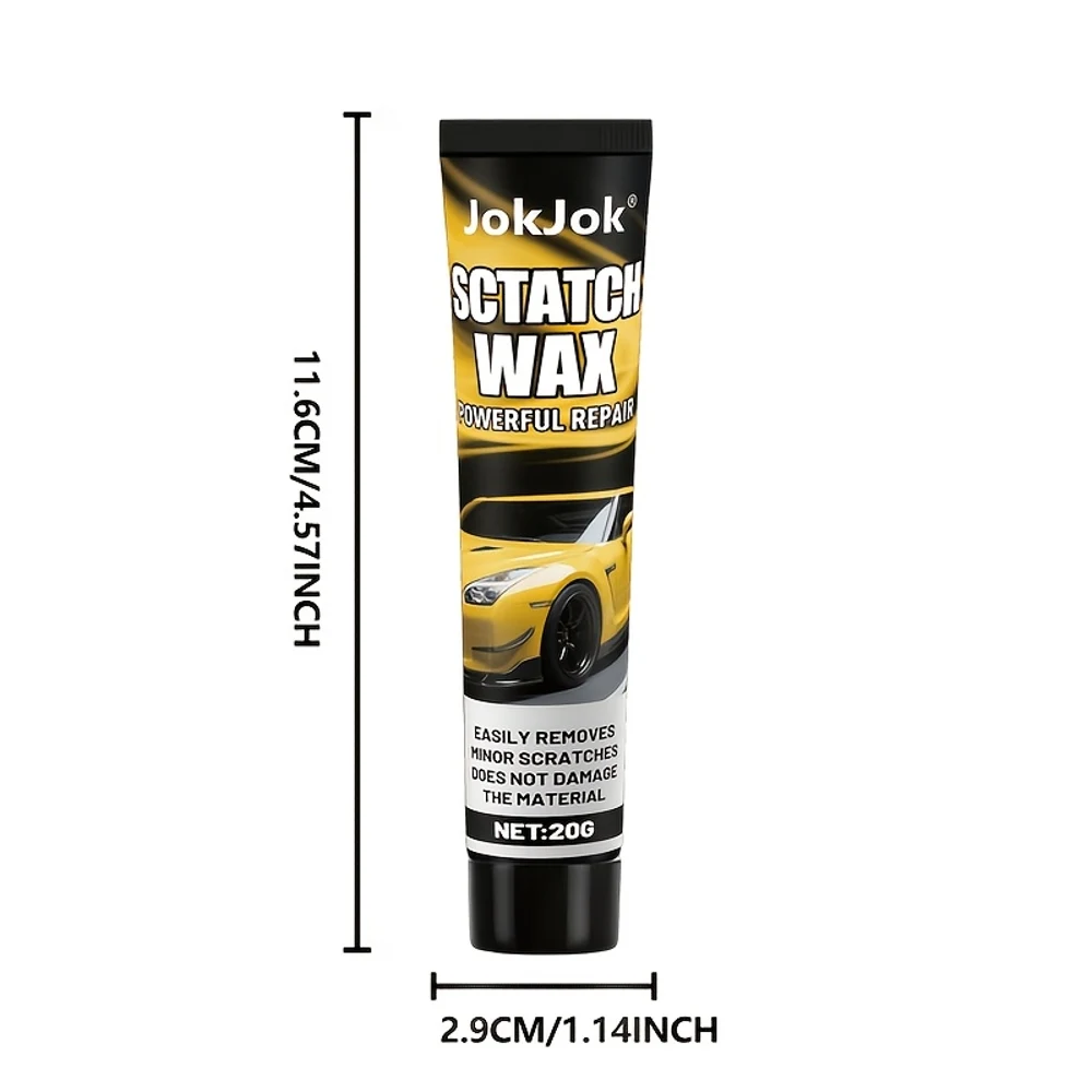 Car Scratch Remover, with Sponge Included. Suitable for Minor Scratch Repair Like Bumper Scratches And Stone Abrasions. Compatib