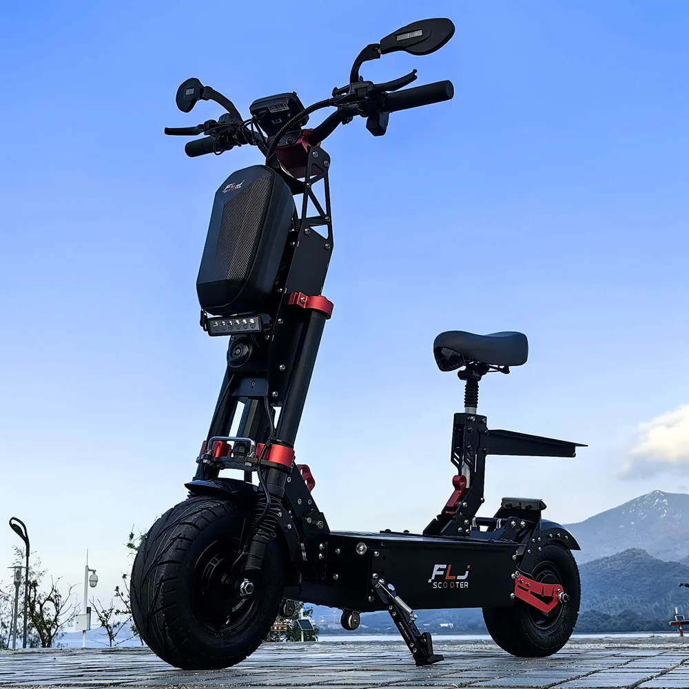 

12000W Dual Motor Fat Wheel Electric Scooter with 50Ah 80Ah 100Ah Battery Electric Kickscooter