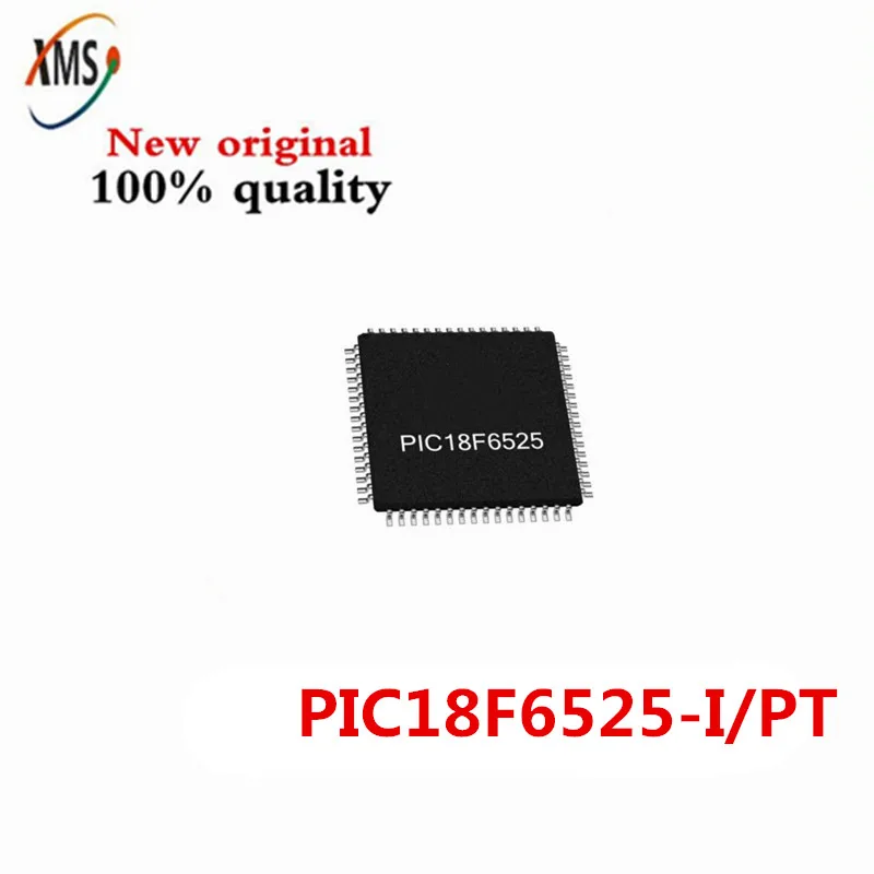 1-10PCS PIC18F6525-I/PT PIC18F6525 TQFP-64