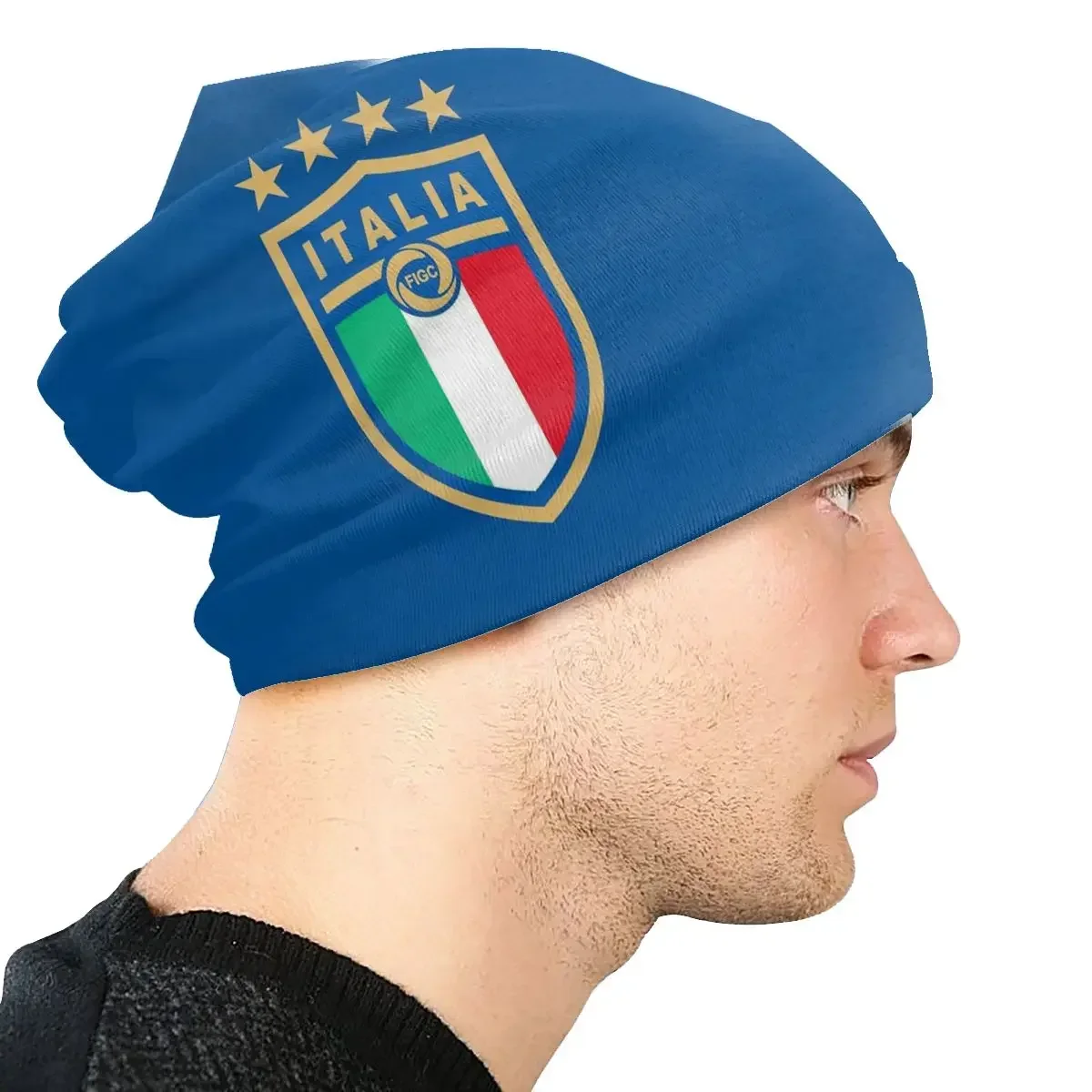 Italia Figc Bonnet Hat Hip Hop Autumn Winter Ski Skullies Beanies for Men Women Knit Hat Warm Thermal Elastic Unisex Caps