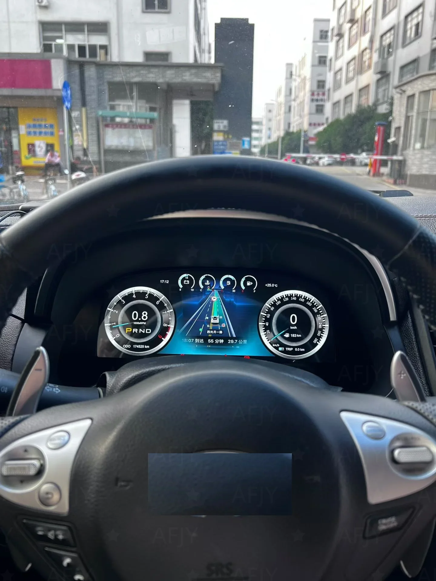 Digital Cluster Dashboard For Infiniti FX35 FX37 FX45 FX50 QX70 2009 2010 -2016 LCD Virtual Cluster Speedometer Cockpit Screen