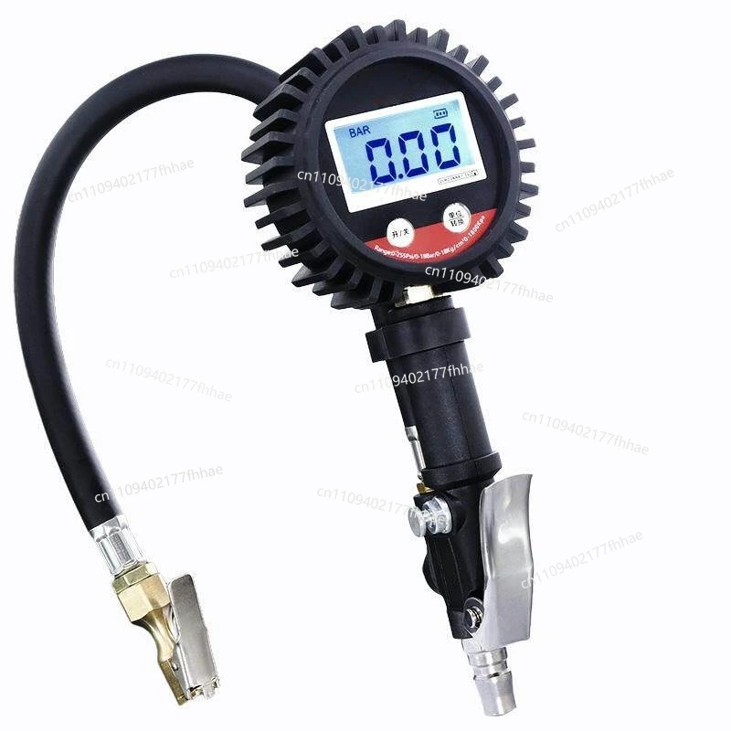 New Product Pressure Inflation and Deflation Tire Pressure Gauge, Inflation Optoelectronic Digital Display