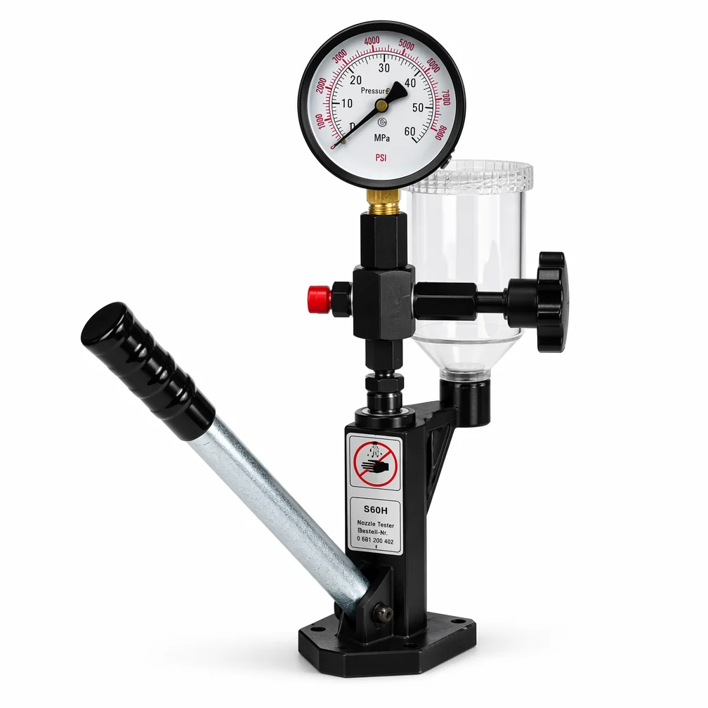 S60H Diesel Injection Nozzle Tester Pressure Calibrator Fuel Injection Pressure Test REPAIR TOOLS