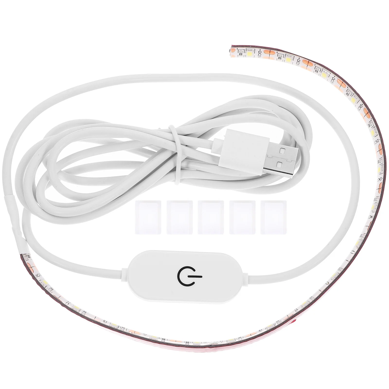 2 متر واجهة USB مصباح ليد قطاع 6500 كيلو الباردة الأبيض ذاتية اللصق كوتابل المحمولة ماكينة خياطة مرآة الديكور