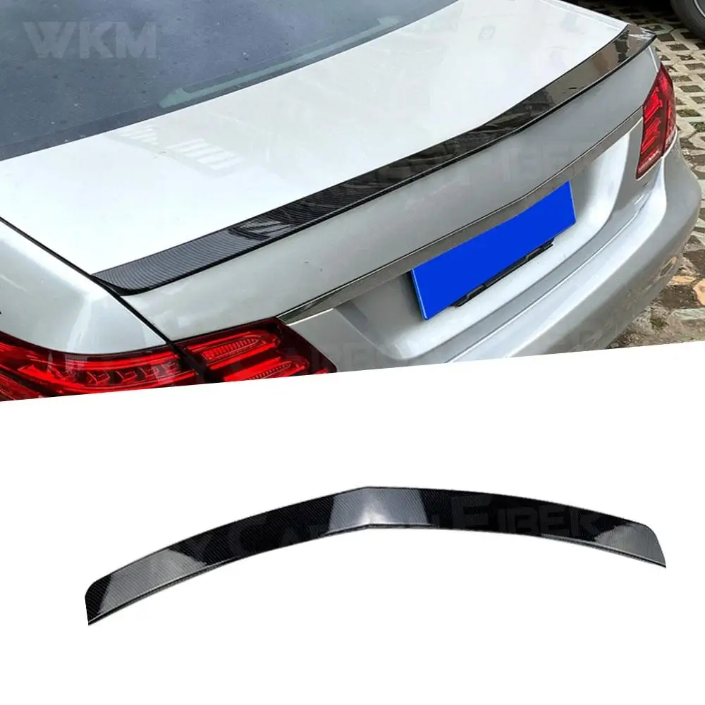 

ABS Material Rear Trunk Spoiler Boot Lip Wing Spoiler For Mercedes Benz E Class W212 E200 E260 E63 AMG 2014-2016 Sedan 4Door