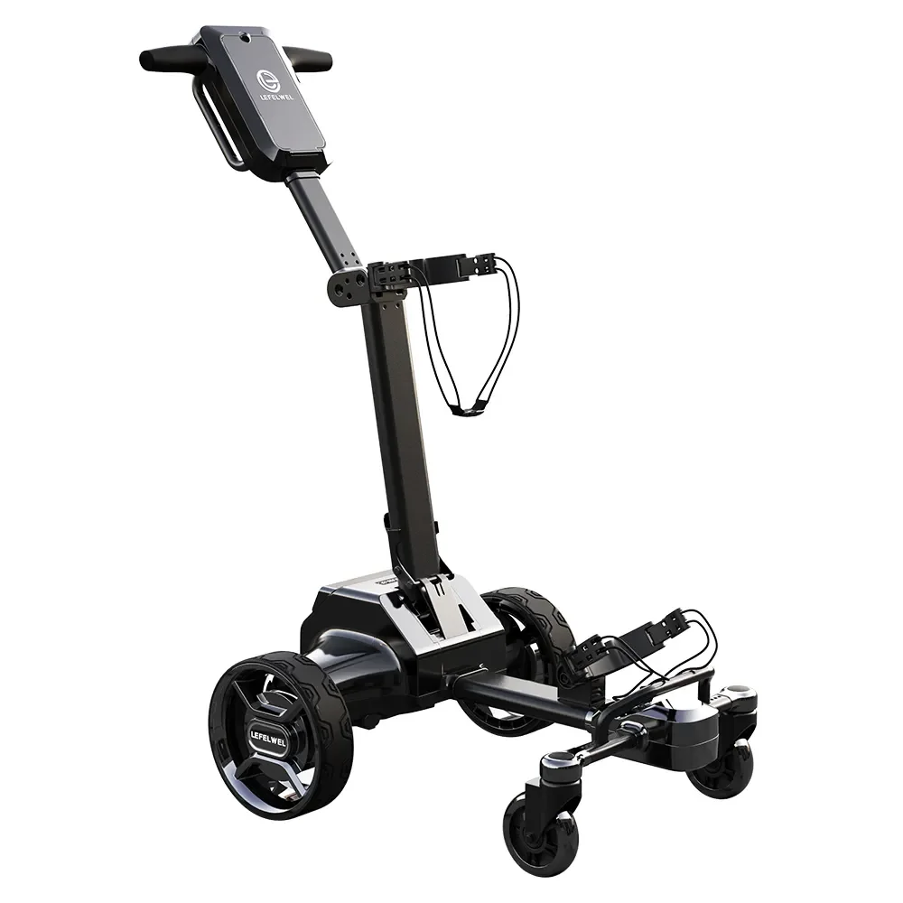 Customized Remarkable G5 Electric Golf Carts Auto-cruise Smart Following Electric Golf Trolleys for Golf Clubs and Courses