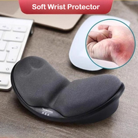 Mouse Pad Wrist Support Office Workers Gamers Typists Carpal Tunnel Relief Rebound Dirt-Resistant Protect Computer Accessories