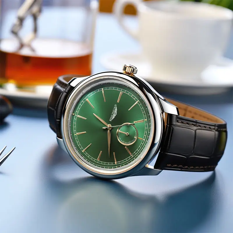 Мужские часы 2024, лучший бренд, роскошные водонепроницаемые деловые простые часы, reloj hombre, мужские повседневные кварцевые спортивные уникальные часы Relogio