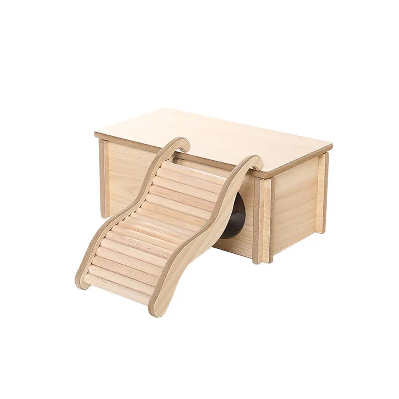 Wave staircase wooden hamster toy pet supplies Wave staircase wooden toy staircase