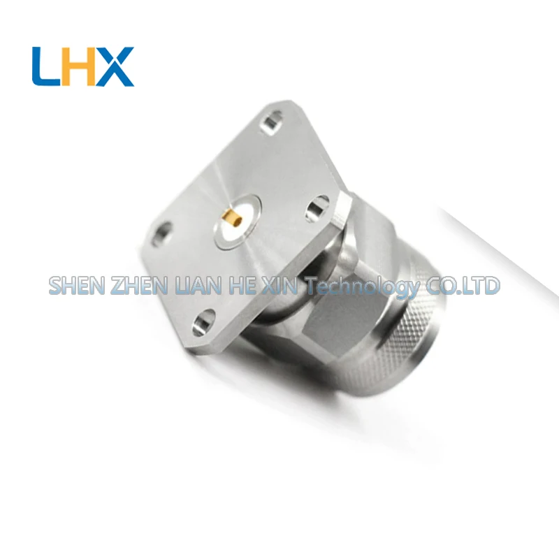 NTMT15F10-M 11G direct connection RF coaxial connector four-hole panel N-JFD male head PCB soldering new