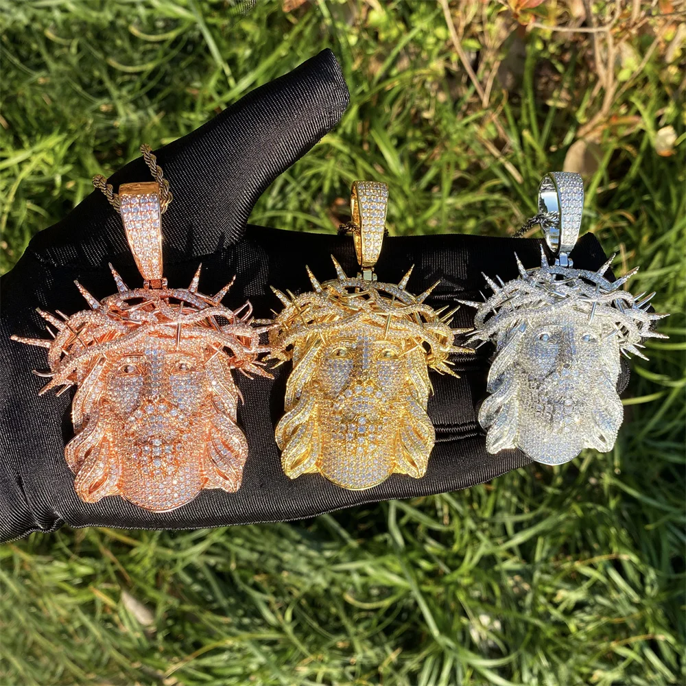 

Women's Hip Hop Retro Harcorner Pendant Necklace Genuine Copper Cubic Zirconia