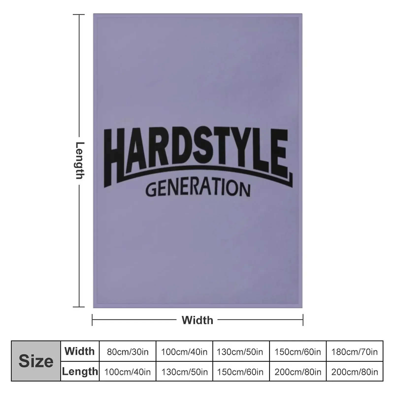 Hardstyle Generation Throw Blanket Hair Beach Furry Cute heavy to sleep Soft Blankets