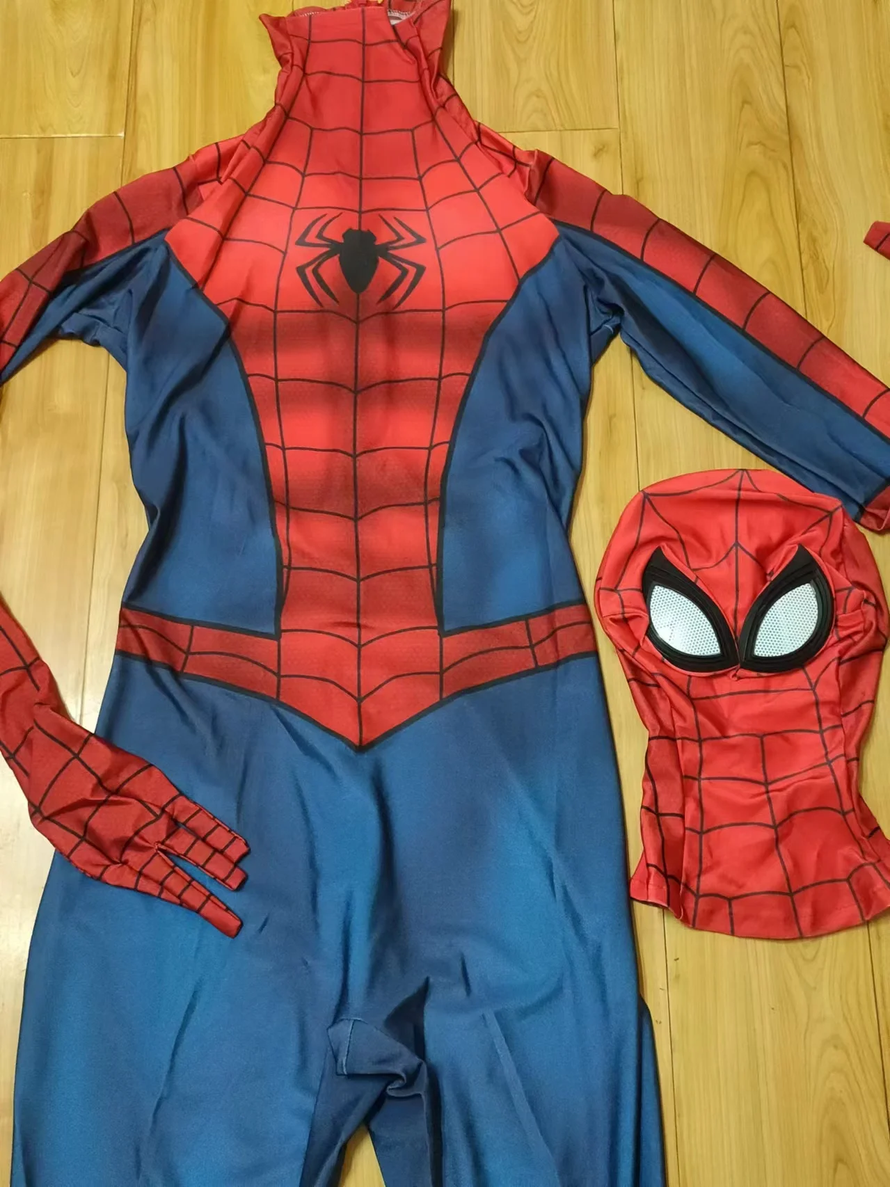 PS4 Insomniac SpiderMan klasyczny przebranie na karnawał superbohater Spandex Zentai kombinezon Spiderman stroje kostium na Halloween dorosłych