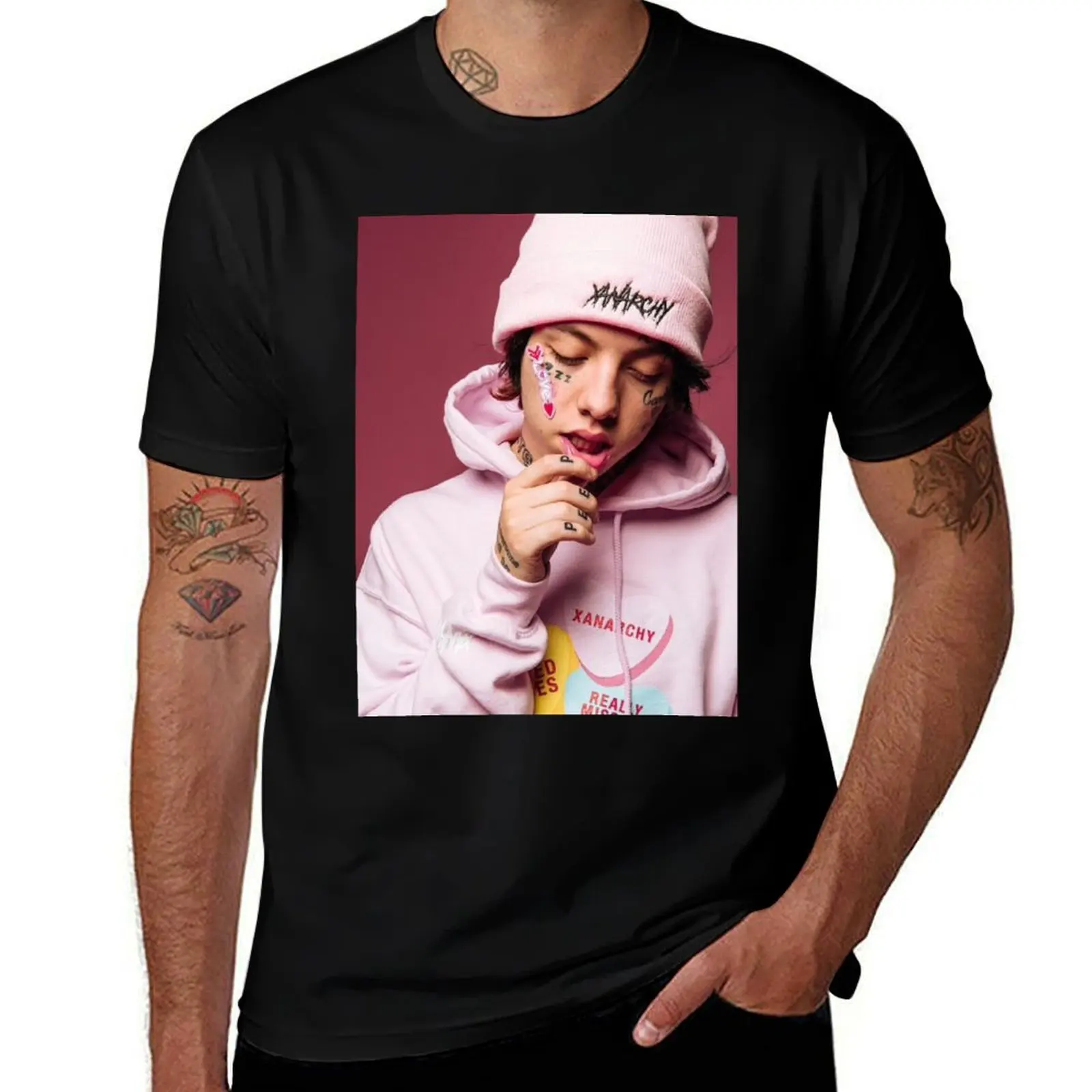 Xan Lil T-Shirt Basic Plain Tee for Spring and Summer
