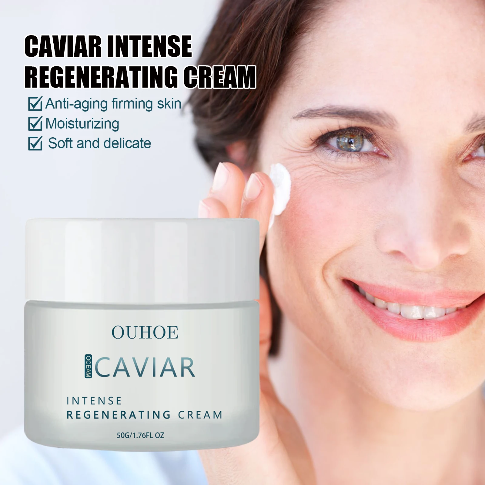 Caviar Revitalizing Cream – Hydrating, Firming, Softening for OUHOE