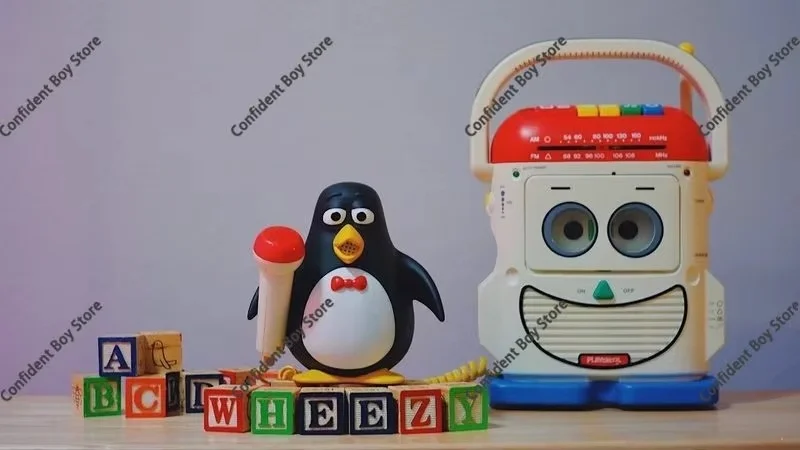 

D-KOp Handmade Artist Customized Product Pixar Disney Toy Story Wheezy Rubber Model Toy Squeeze It And It Will Make A Sound
