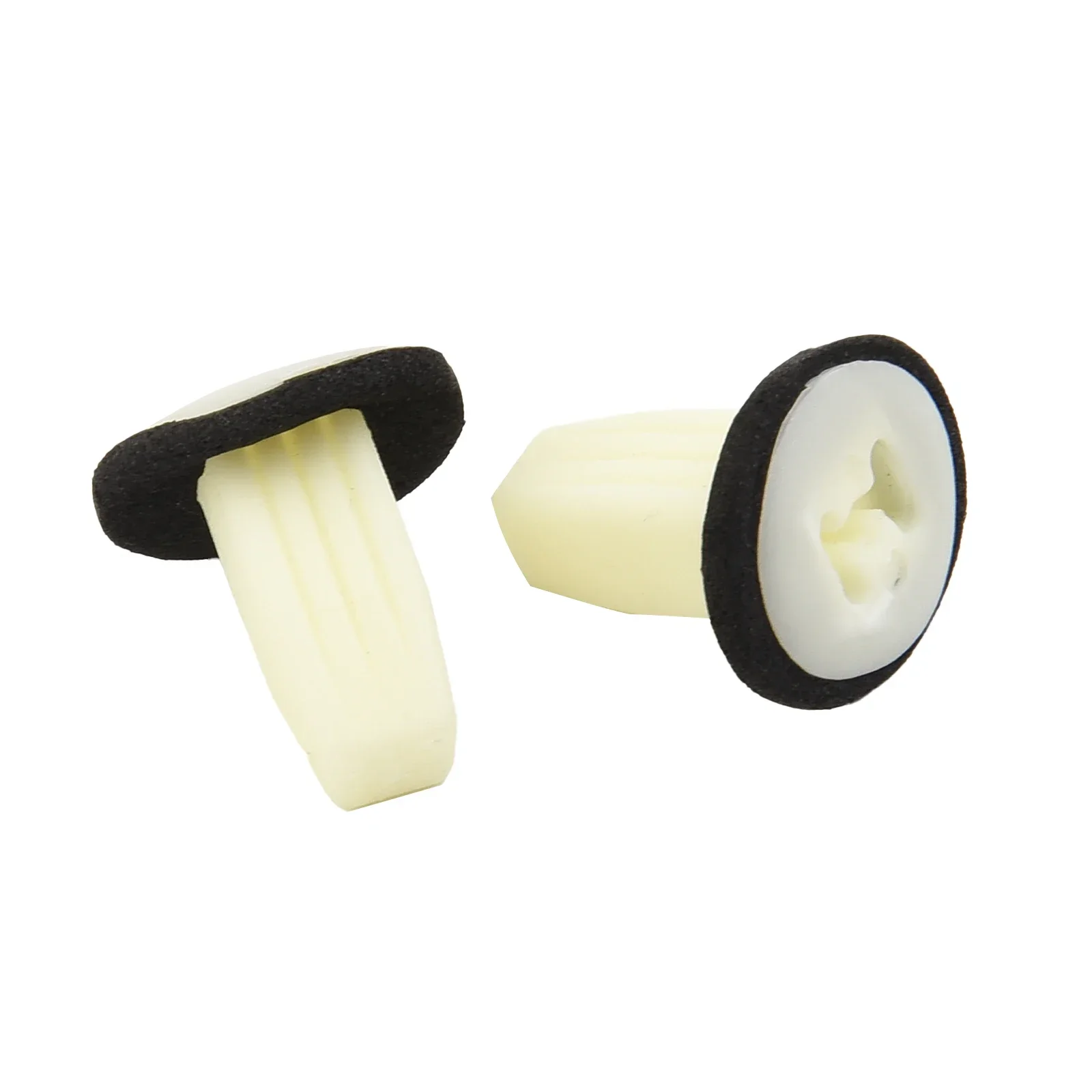 フォード用の白いリテーナークリップ,リアランプの交換,新しい部品,アクセサリー,プラスチック製フィッティング,15x25x9mm, 2個