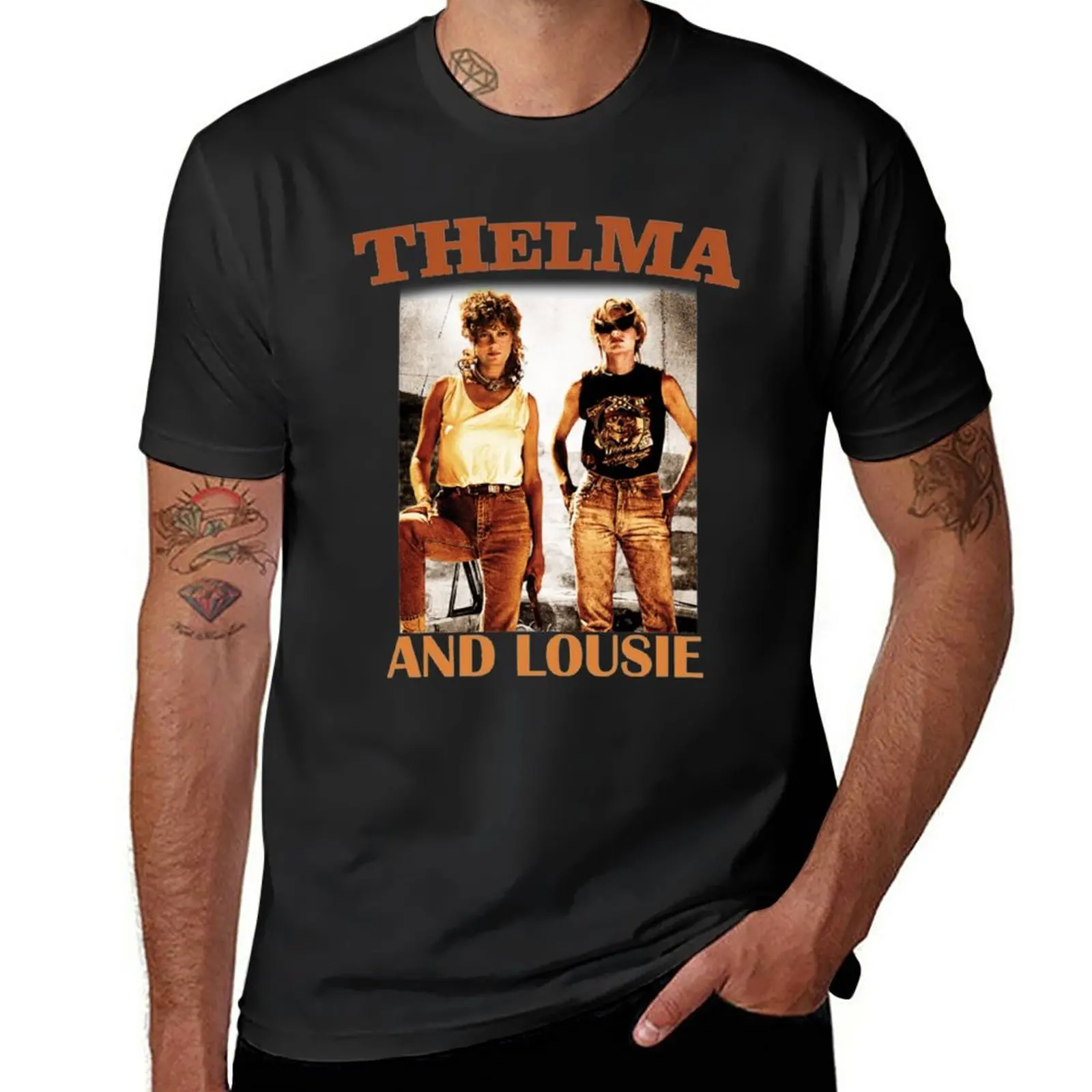 New Thelma And Louise - vintage shirt T-Shirt tops sweat shirt plus size t shirts Men's t-shirts