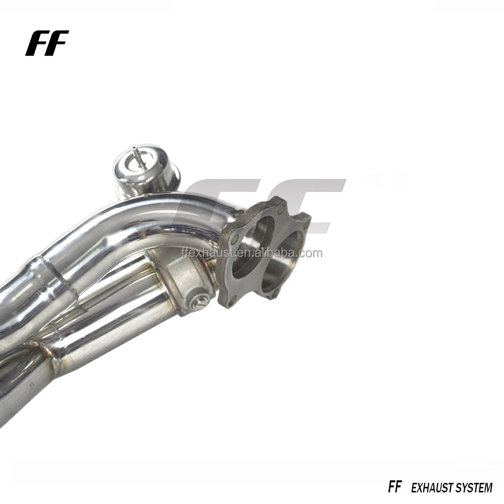 عادم عالي الجودة لبورشه 718 كايمان GTS/GT4/Spyder 2020-2023 4.0T مع نظام أنابيب عادم صمامات كاتم الصوت