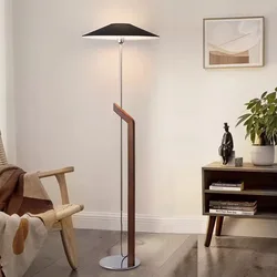 WabiSabi High-End Bedroom Decoration LED Floor Lamp Minimalist Bauhaus Living Room Sofa Side Eye Protection Lamp Home Decoration