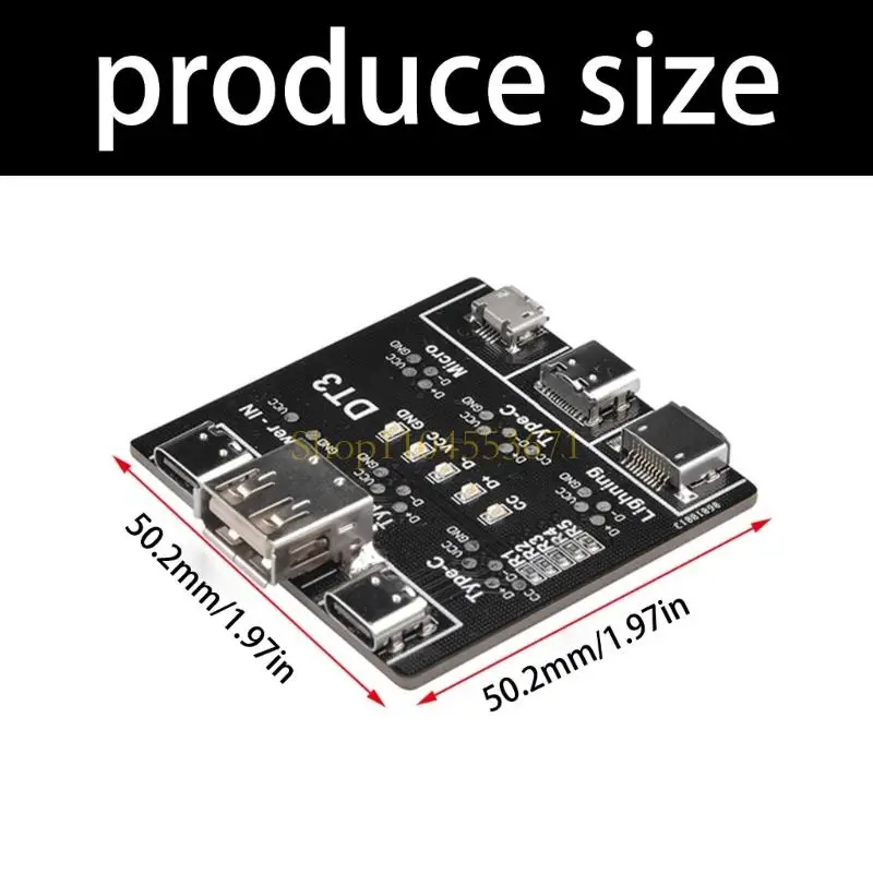 Best Seller USB C Charging Cable Analyzers For Smartphone Devices Type C Port Testing And Electrical DIY Maintenance