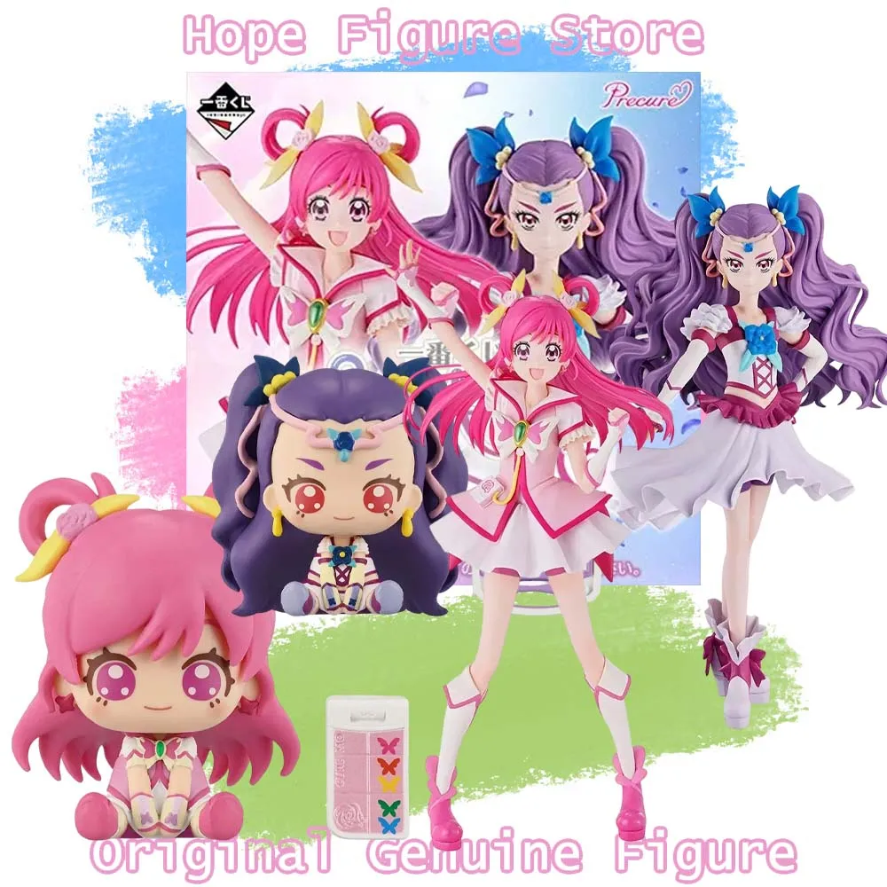 In Stock Genuine Bandai Yes Precure 5 Gogo Nozomi Yumehara Rin Natsuki Milk Urara Kasugano Figure Anime Model Toy