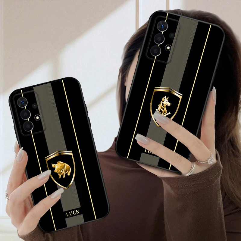 

Cute Golden Lion For Samsung A03 Core A 04 05 06 12 14 15 16 22 23 Galaxy 25 26 4G 34 35 52 53 56 71 73 90 5G soft phone case