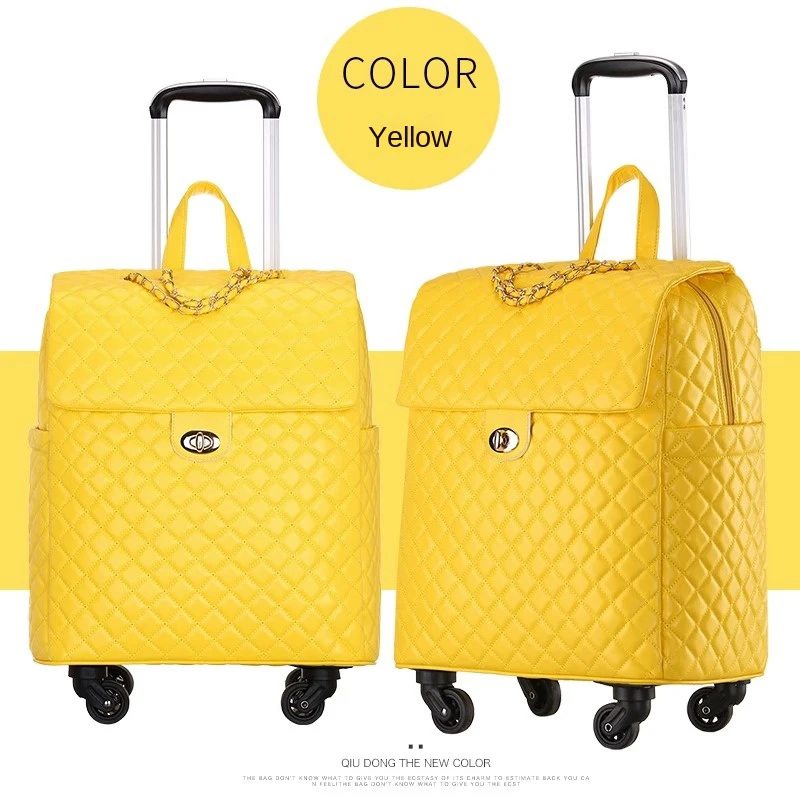 Luggage Bag Suitcase for Cabine Female Travel Bag Waterproof Carry on Handbag Suitcases on Wheels Rolling Luggage Backpack