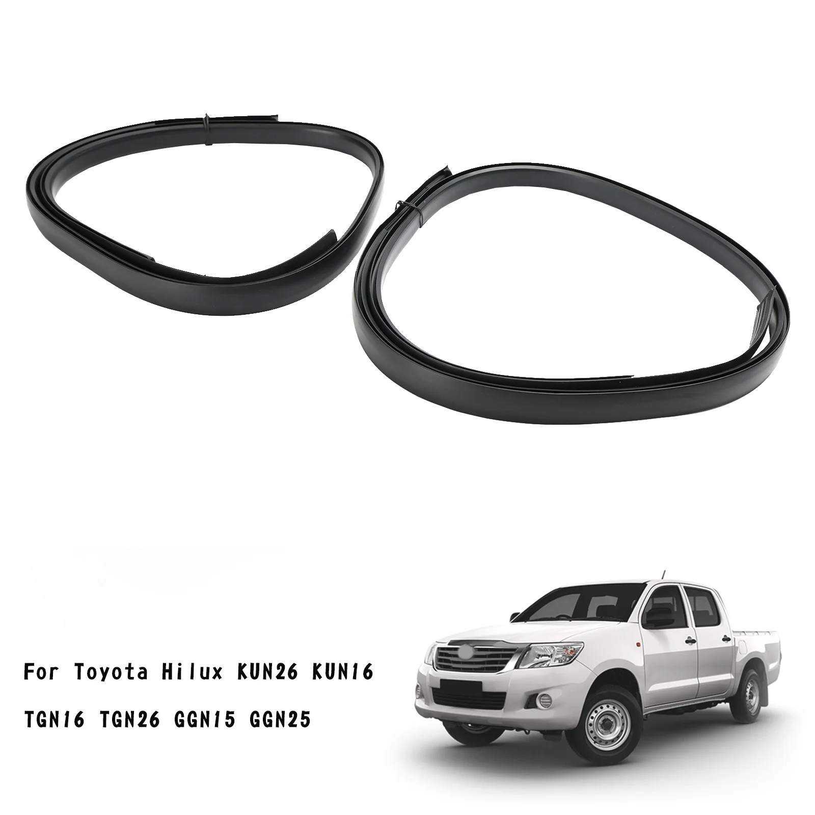 Dual Cab Roof Moulding Mould Rubber 75552-0K011/31 For Toyota Hilux KUN26 KUN16 TGN16 TGN26 GGN15 GGN25