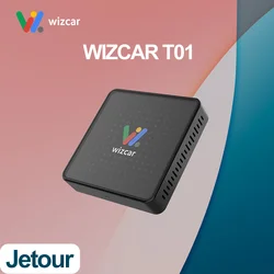 Jetour X70 X95 X90 Dashing WIZCAR T01 Waze 및 Google 지도 Spotify 음악 중국 Jetour 자동차용 오리지널 멀티미디어 솔루션