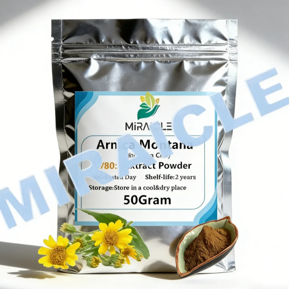 

Global Customized 100% Pure Proportion Arnica Montana Extract Aluminum Foil Bag Packing for Global Distributors