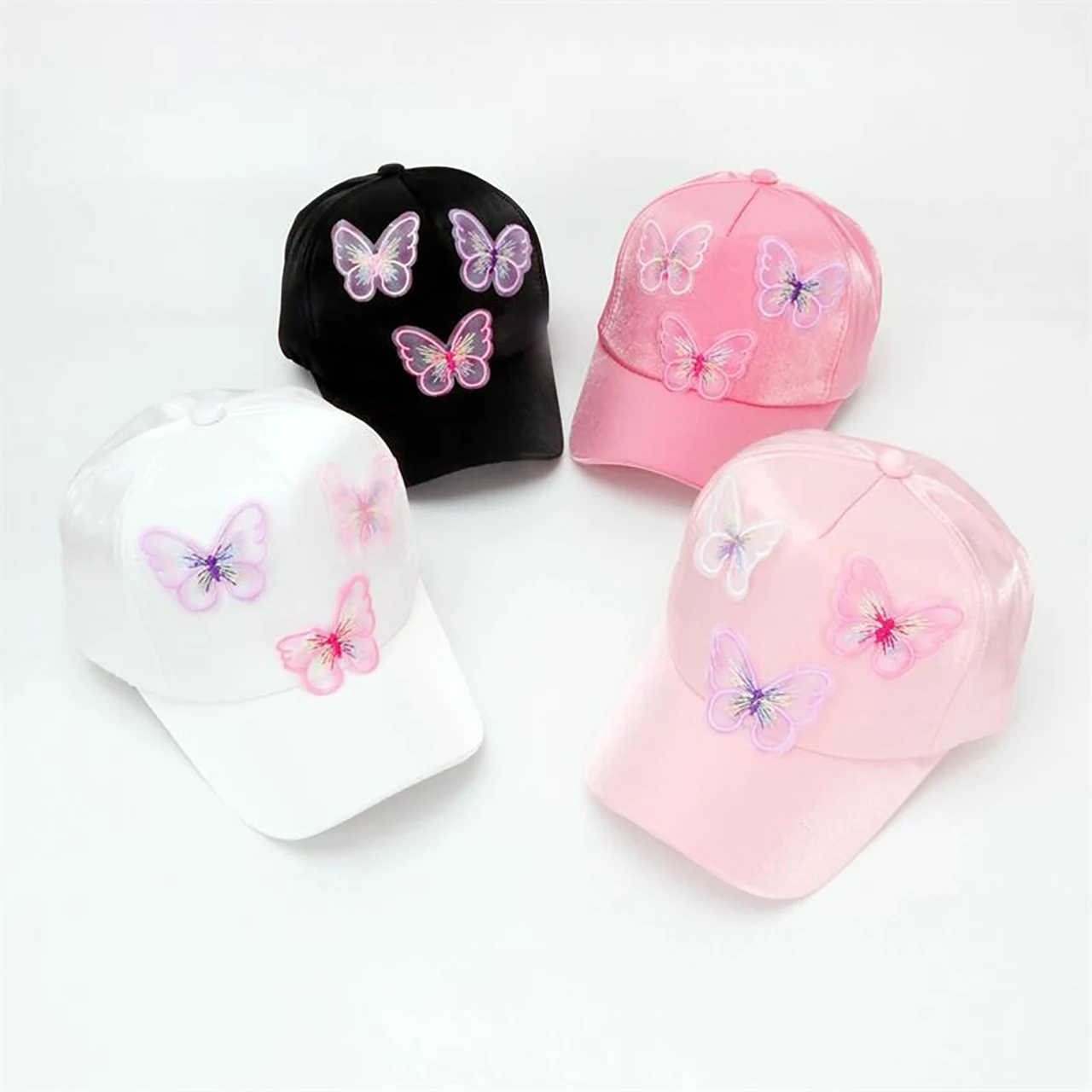 

Fashion Cute Baby Baseball Hat Solid Color Cotton Summer Letter Embroidery Duck Tongue Cap Boys Girls Toddler Kids Sports Hat