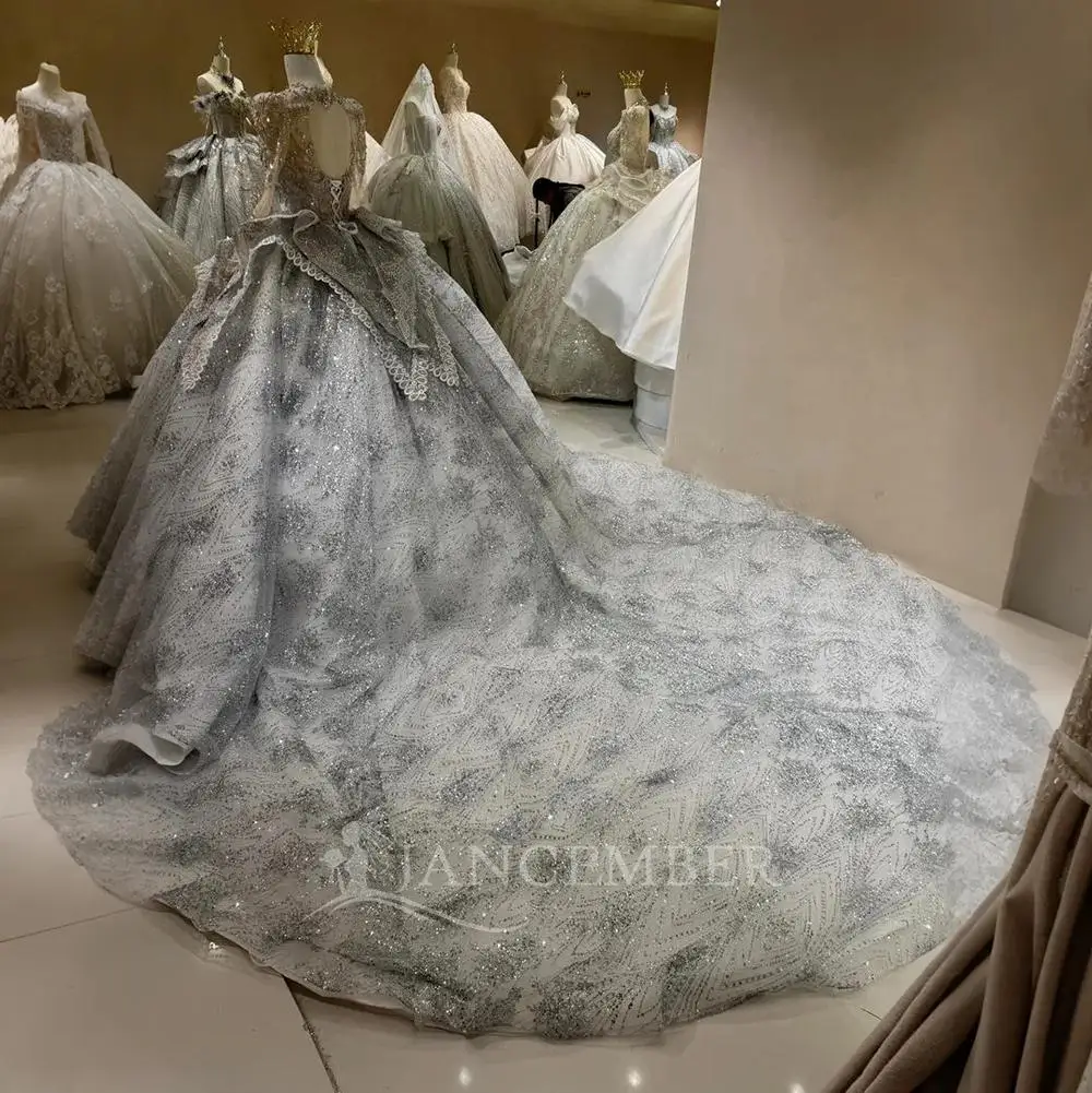 Abiti da sposa semplici con abito da ballo 2025 Abito da sposa lungo con scollo a V Abiti da ballo da sera per donna Abiti personalizzati с iyoдебное п