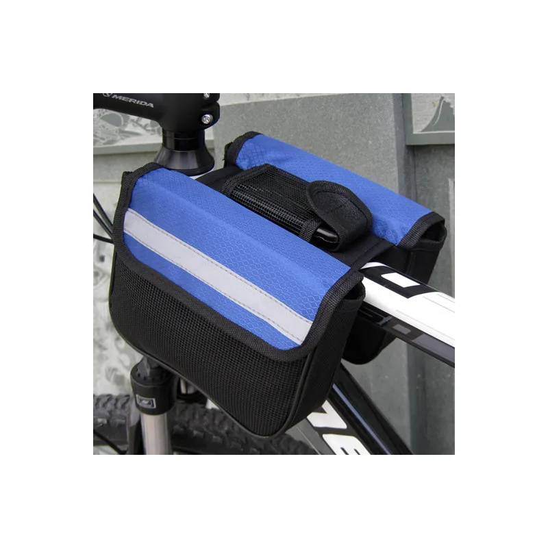 Outdoor sports bicycle riding bag, mountain bike saddle bag, road bike tube bag, bicycle front beam bag.