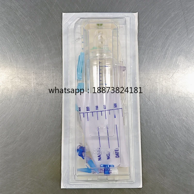 Complete External Ventricular Drain System Professional Kit for Brain Surgery Hydrocephalus Clinical Treatment Use fast