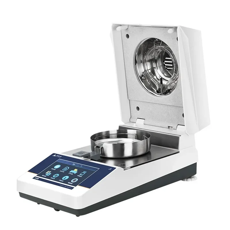 Automatic Rapid Moisture Determination Grain Halogen Moisture Detection