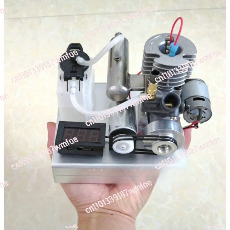 Methanol fuel engine converted to unit mini with metal flywheel