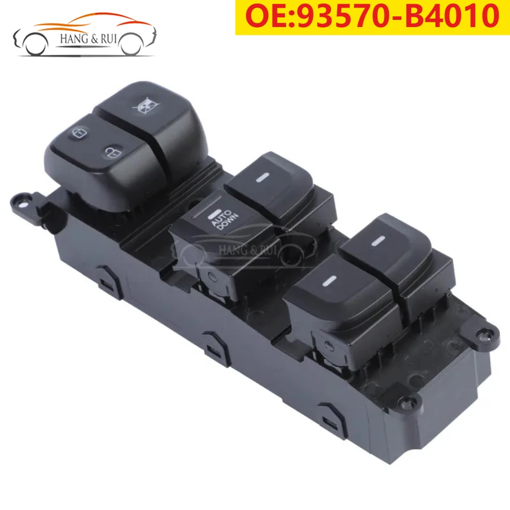 93570-B4010 Car Electric Power Master Window Switch Button 18 Pins 93570B4010 For Hyundai I10 Doctor 2013 2014 2015 2016 2017