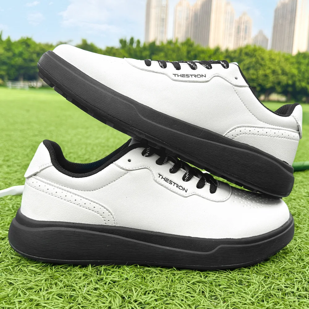 

Men's Professional Golf Shoes Unisex Breathable Comfort Outdoor Spikeless Golf Training Shoes Casual Walking Shoes