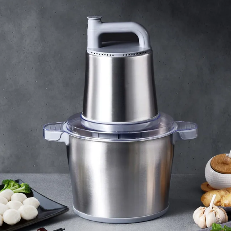 

Large Mincer Cutter Meat Grinders & Slicers Stainless Steel Electric Meat Grinder 6L