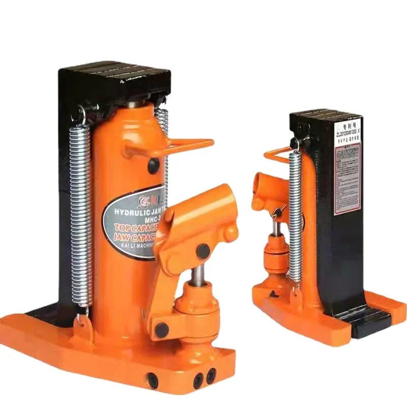 Factory Direct 20t-50t Manual Alloy Steel Integral Rack-and-Pinion Hydraulic Car Jack Lift Small Bottle Claw Foot Lifter