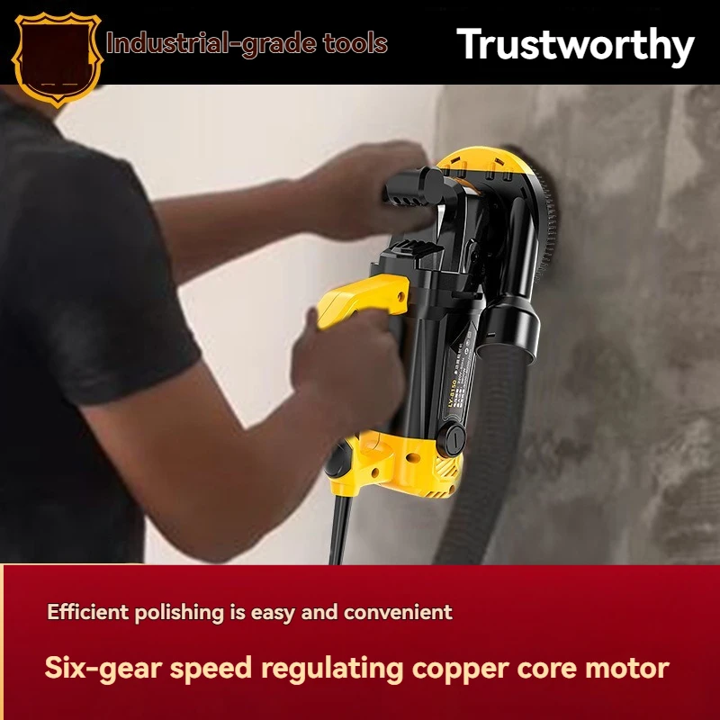 

Стругальный станок для стен, грубый шлифовальный станок, электрическая лопата для стен, без мертвых углов, шпатель без пыли, бетонный цементный пол поли