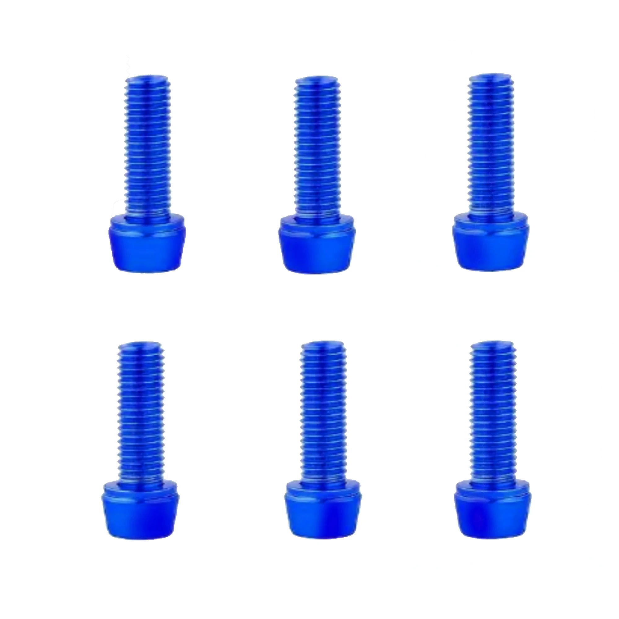 6PCS  Bike Stem M5 Alloy Steel Bolts, Bicycle Stem Bolts Screws, M5*18mm  Steel Bolts for Bicycle Updating